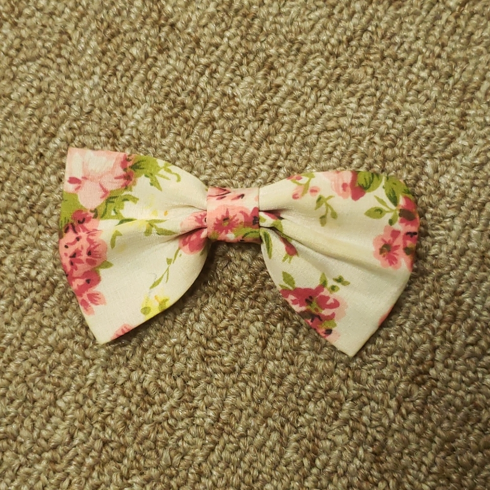 Floral Hair Bow